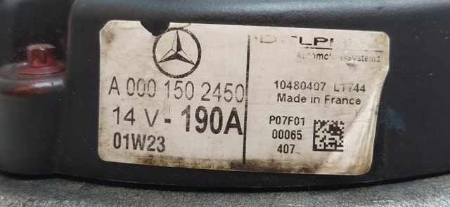 Gerador A0001502450 MERCEDES