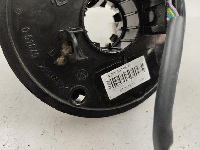 Anel AIRBAG de contato, cabo plano do volante A0004640518 MERCEDES