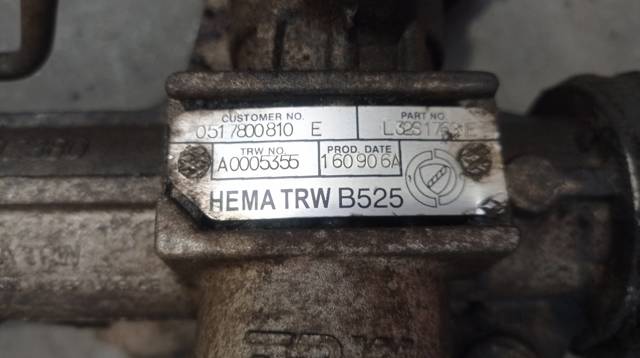 Cremalheira da direção A0005355 FIAT