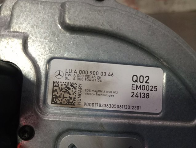 A0009000346 Mercedes
