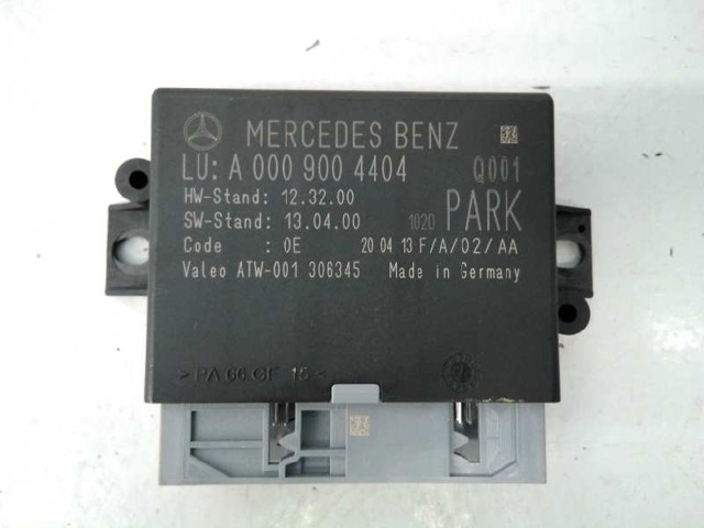 Módulo de direção (Centralina eletrônica) de sensor de estacionamento A0009004404 MERCEDES