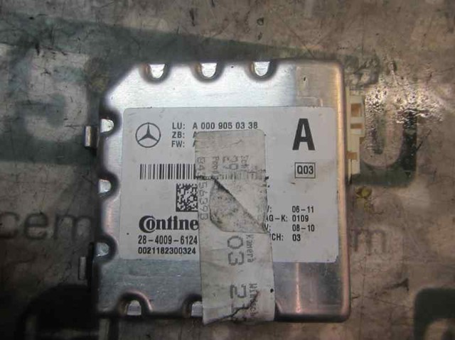 Módulo de direção da câmara A0009057202 MERCEDES