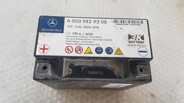 Bateria recarregável (PILHA) A0009829308 MERCEDES