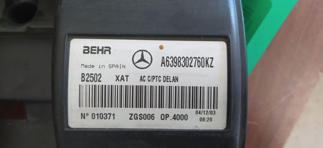 A0018216560 Mercedes