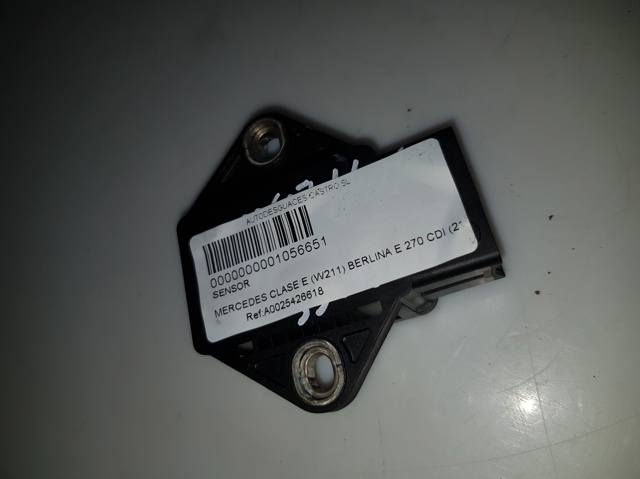 Sensor de aceleração transversal (ESP) A0025426618 MERCEDES