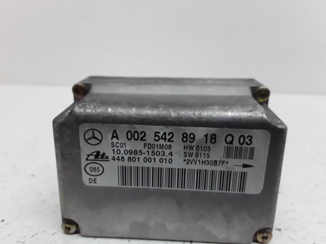Sensor de aceleração transversal (ESP) A0025428918 MERCEDES