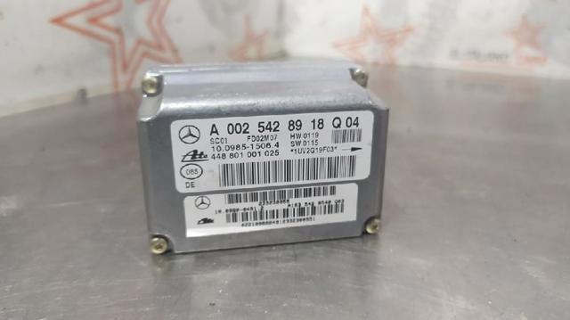 Sensor de aceleração transversal (ESP) A0025428918 MERCEDES