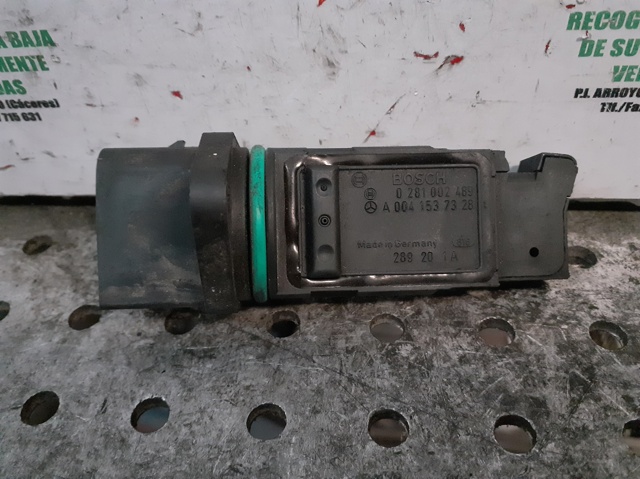Sensor de fluxo (consumo) de ar, medidor de consumo M.A.F. - (Mass Airflow) A0041537328 MERCEDES