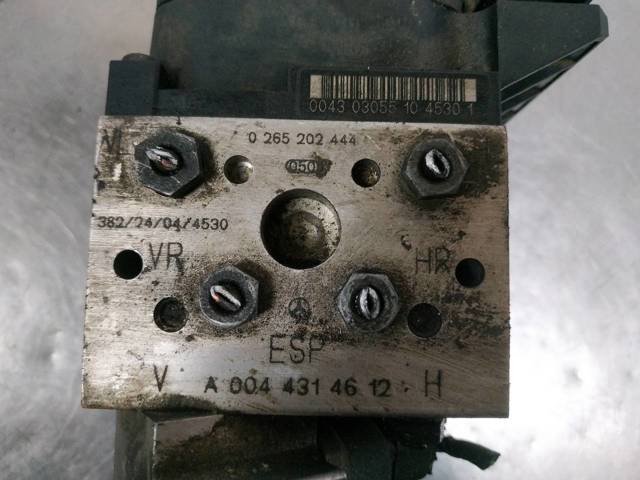 Unidade hidráulico de controlo ABS A0044314612 MERCEDES