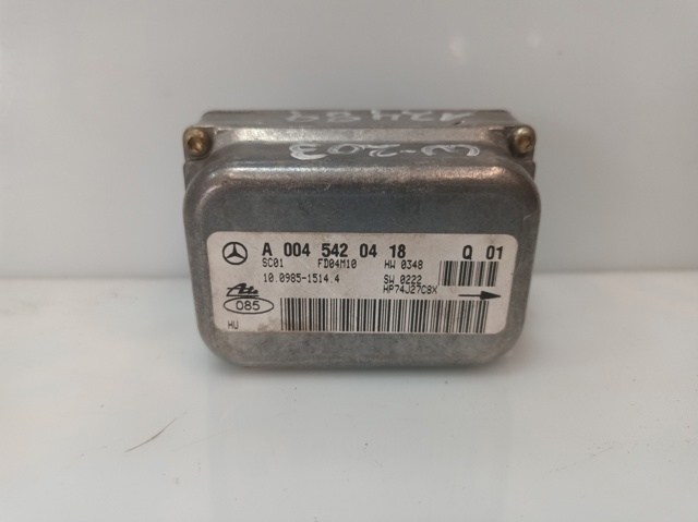 Sensor de aceleração transversal (ESP) A0045420418 MERCEDES