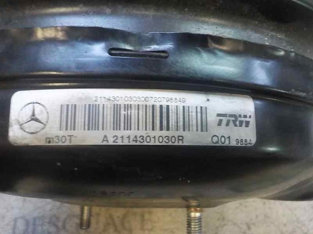 Reforçador dos freios a vácuo A0054308130 MERCEDES