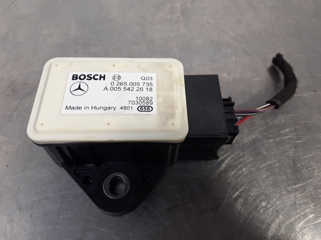 Sensor de aceleração transversal (ESP) A0055422618 MERCEDES