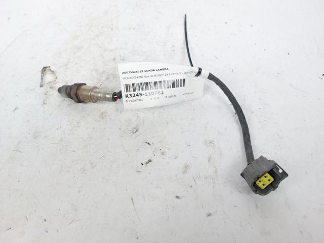 Sonda lambda, sensor esquerdo de oxigênio depois de catalisador A0075426318 MERCEDES