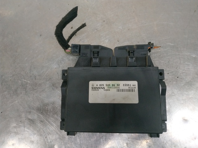 Módulo de direção (Centralina eletrônica) da Caixa Automática de Mudança eletrônica A0255450632 MERCEDES