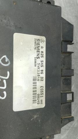 Módulo de direção (Centralina eletrônica) da Caixa Automática de Mudança eletrônica A0255450632 MERCEDES