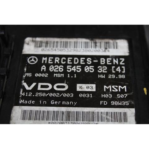 A0265450532 Mercedes
