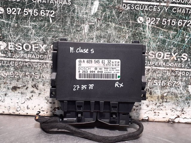 Módulo de direção (Centralina eletrônica) de motor A0295456132 MERCEDES