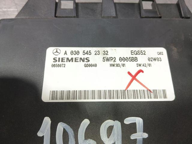 Módulo de direção (Centralina eletrônica) da Caixa Automática de Mudança eletrônica A0305452332 MERCEDES