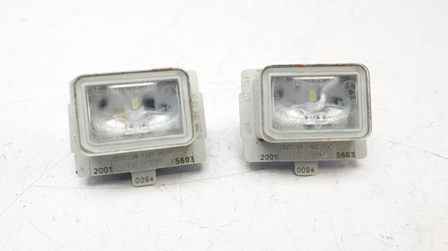 Lanterna da luz de fundo de matrícula traseira A0999067000 MERCEDES