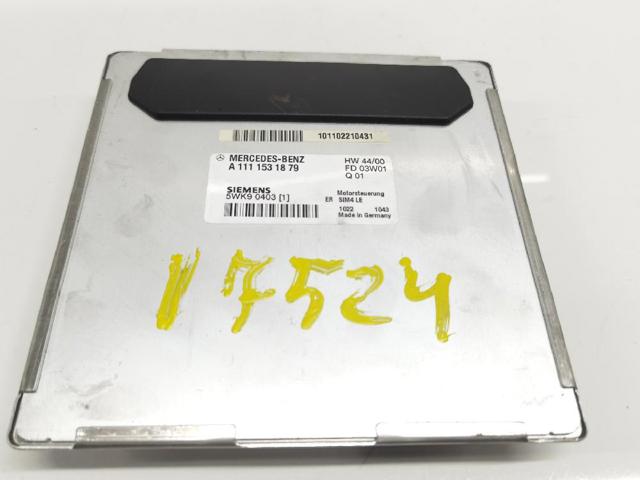 Módulo de direção (Centralina eletrônica) de motor A1111531879 MERCEDES