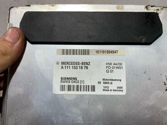 Módulo de direção (Centralina eletrônica) de motor A1111531879 MERCEDES