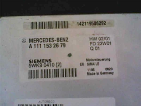 Módulo de direção (Centralina eletrônica) de motor A1111532679 MERCEDES