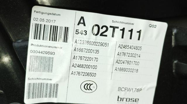 A1237660022 Mercedes