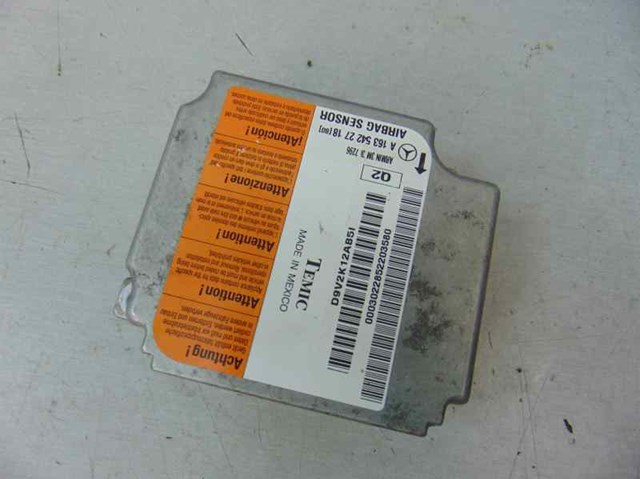 Módulo processador de controlo da bolsa de ar (Centralina eletrônica AIRBAG) A1635422718 MERCEDES