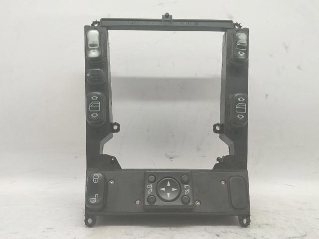 Unidade de botões de controlo de elevador de vidro de consola central A1638207110 MERCEDES