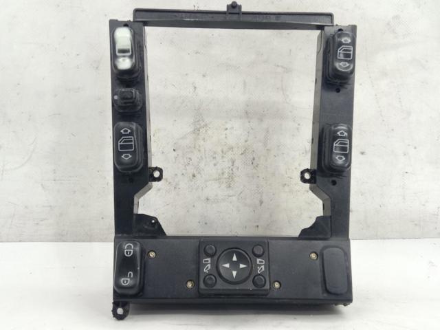 Unidade de botões de controlo de elevador de vidro de consola central A1638207110 MERCEDES