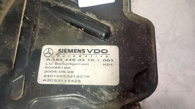 Módulo de direção (Centralina eletrônica) da Caixa Automática de Mudança eletrônica A1644460310 MERCEDES
