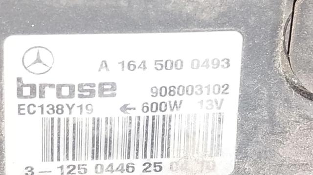 Difusor do radiador de esfriamento, montado com motor e roda de aletas A1645000593 MERCEDES