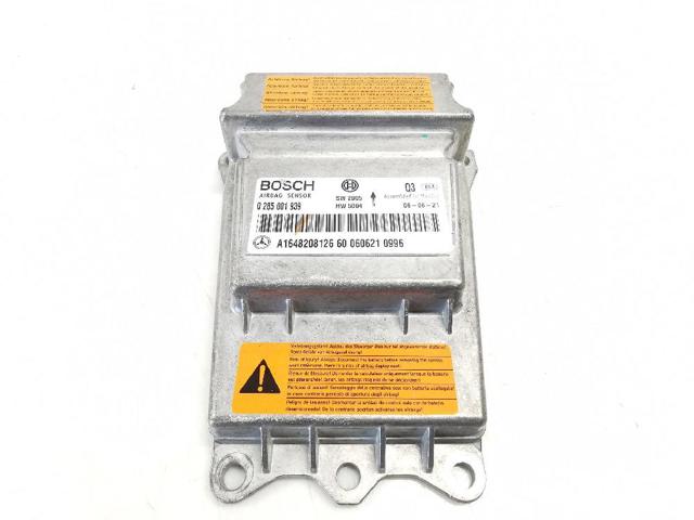 Módulo processador de controlo da bolsa de ar (Centralina eletrônica AIRBAG) A1648208126 MERCEDES