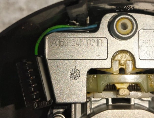 Anel AIRBAG de contato, cabo plano do volante A1694640818 MERCEDES