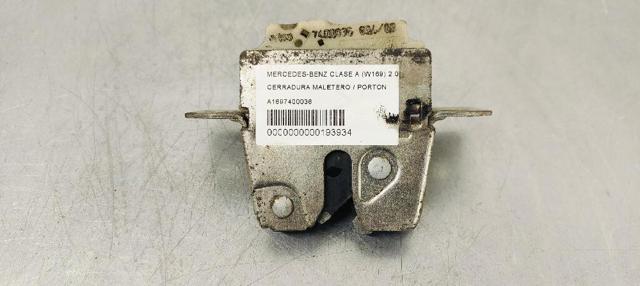 Fecho de tampa de porta-malas (de 3ª/5ª porta traseira) A1697400036 MERCEDES