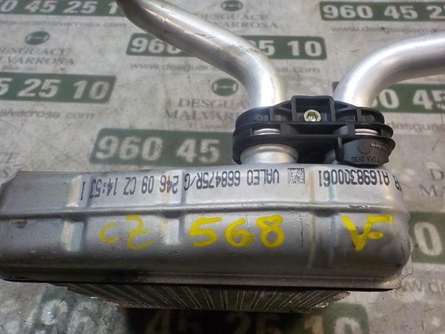 Radiador de forno (de aquecedor) A1698300761 MERCEDES