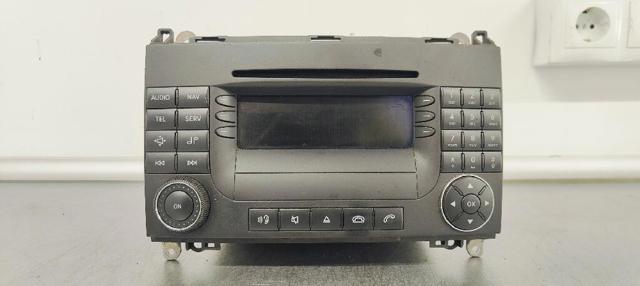 Aparelhagem de som (rádio AM/FM) A1698700989 MERCEDES