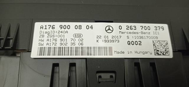 A1769000804 Mercedes