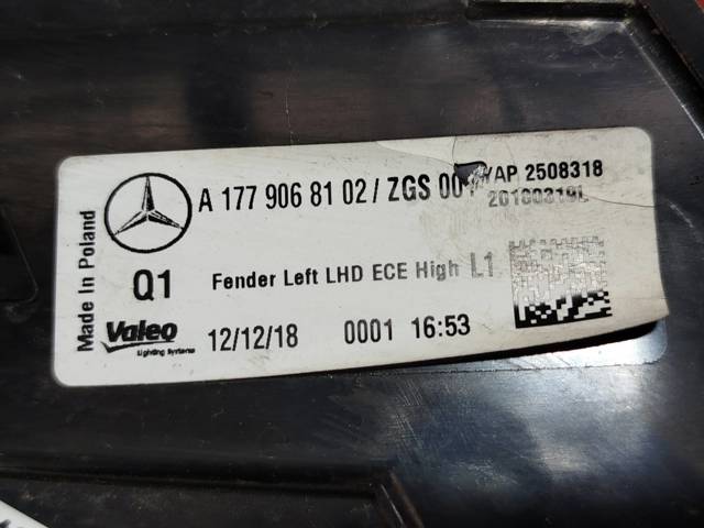 A1779068102 Mercedes