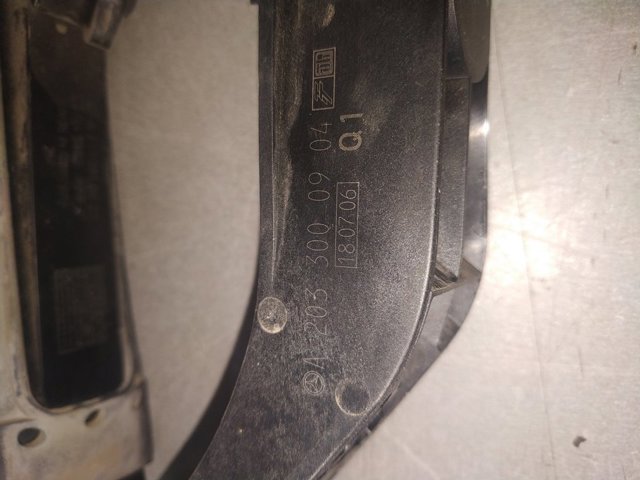 Pedal de gás (de acelerador) A2033000904 MERCEDES