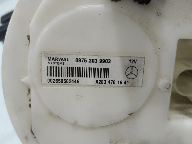 Sensor do nível de combustível no tanque A2034701641 MERCEDES