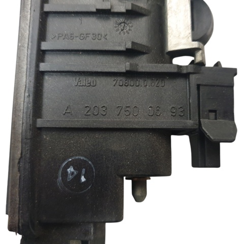Fecho de tampa de porta-malas (de 3ª/5ª porta traseira) A2037500693 MERCEDES