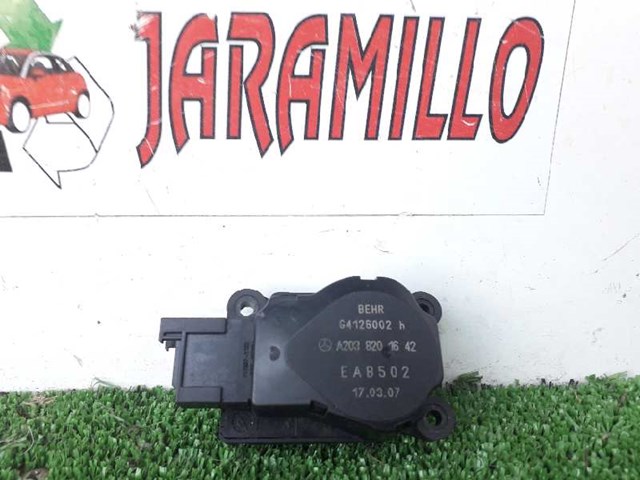 Acionamento de comporta de forno A2038201642 MERCEDES