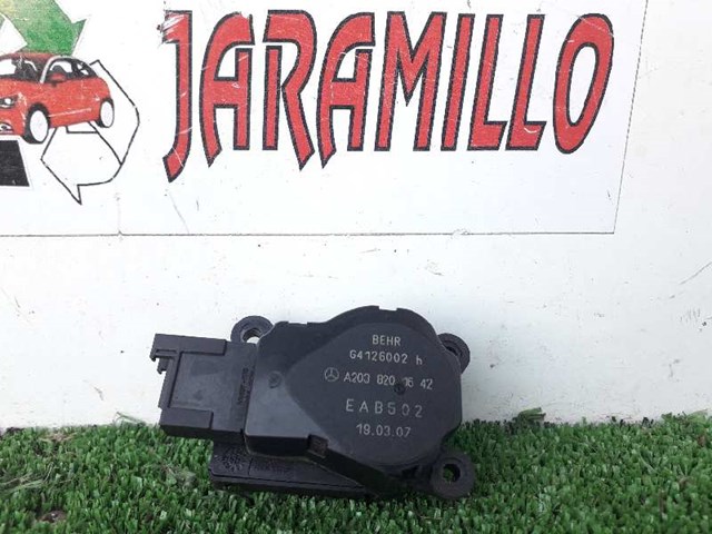 Acionamento de comporta de forno A2038201642 MERCEDES