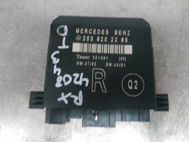 Unidade de conforto A2038202285 MERCEDES