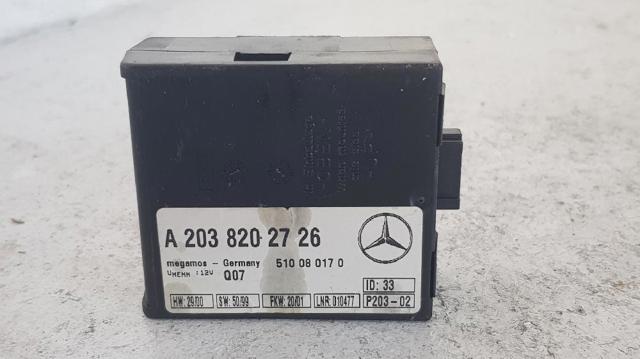 A2038202726 Mercedes