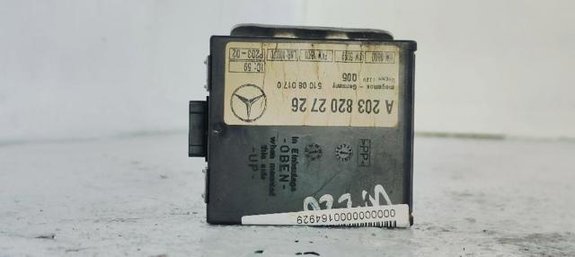Berloque de controlo de sinalização A2038202726 MERCEDES