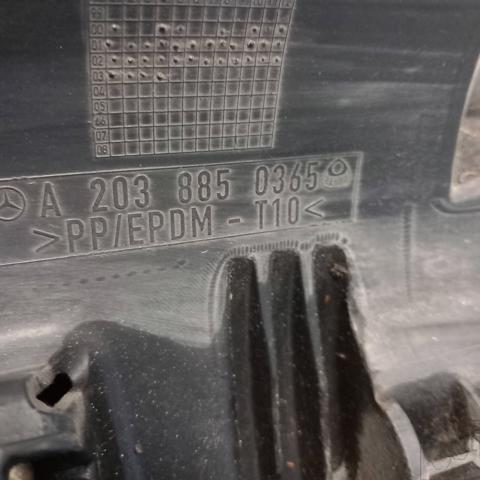 Pára-choque traseiro para Mercedes C S203