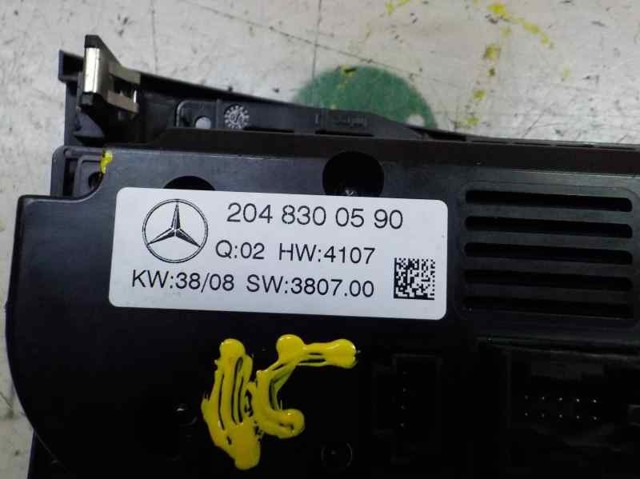 Unidade de controlo dos modos de aquecimento/condicionamento A2048305790 MERCEDES