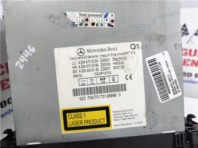  Mercedes C  (W204)